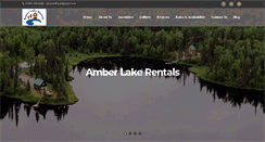 Desktop Screenshot of amberlakerentals.com